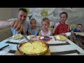 МУКБАНГ ВОЗДУШНАЯ ТВОРОЖНАЯ ЗАПЕКАНКА | MUKBANG AIRY COTTAGE CHEESE CASSEROLE