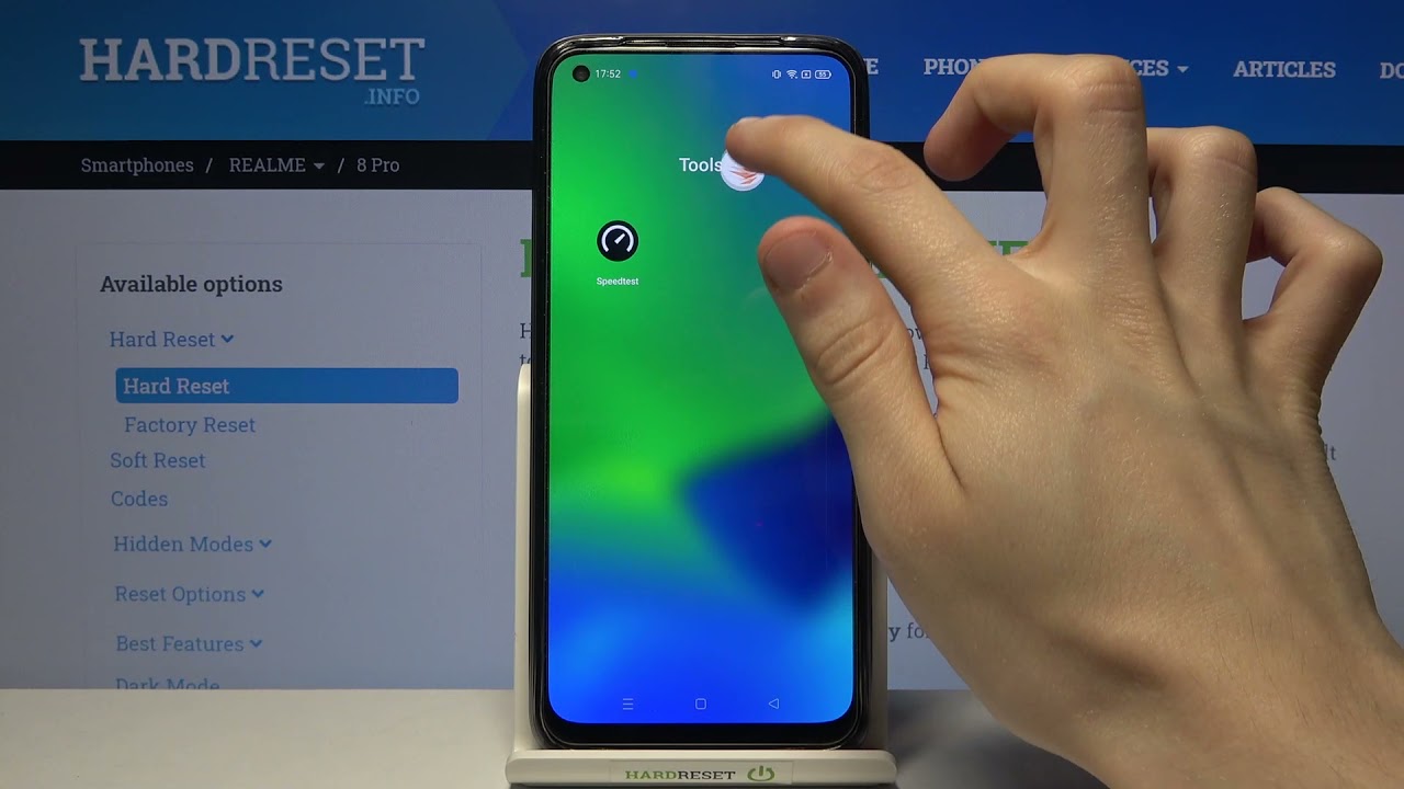 How To Create Folder On Home Screen In REALME 8 Pro Add Folder YouTube