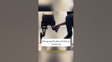 Con robot này không bao giờ ngã.