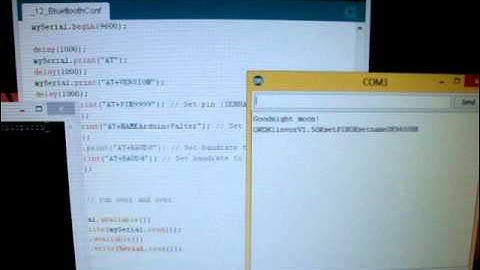 Arduino Bluetooth baud rate