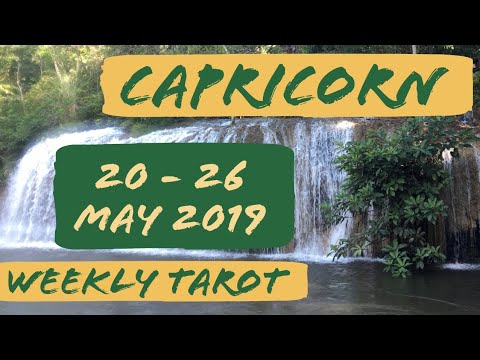 capricorn weekly 20 to 26 horoscope tarot