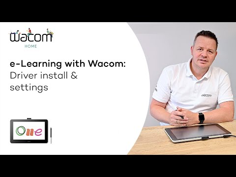 e-Learning with Wacom | Installing Driver & Settings