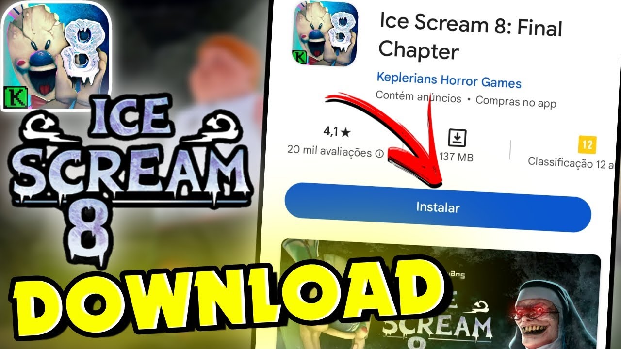 Ice Scream 8 full gameplay 