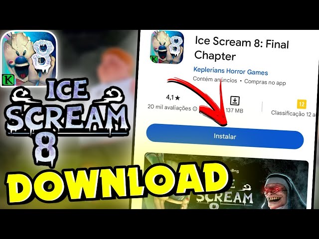 URGENT!! DOWNLOAD ICE SCREAM 8?!! Ice Scream 8 