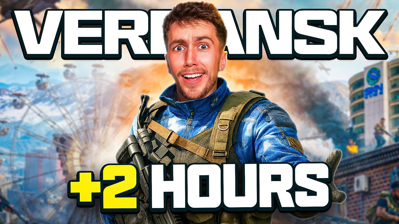 MINIMIINTER PLAYS WARZONE VERDANSK FOR 2+ HOURS (FULL VOD)