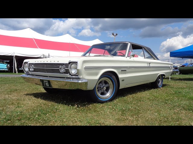 Survivor 1966 Plymouth Belvedere II 426 Hemi in White & Ride on