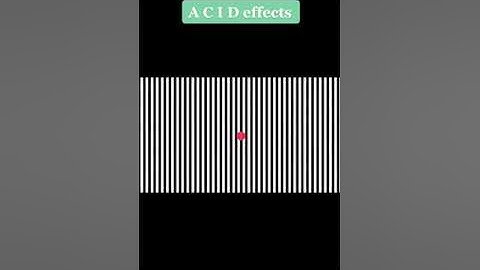 What it looks like to trip on LSD!
