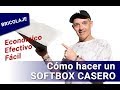 Como hacer un softbox casero sin dinero