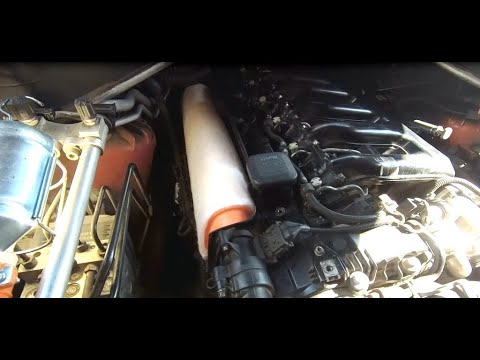 BMW X5 E70 Замена воздушного фильтра