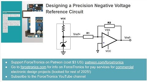 Designing a Precision Negative Voltage Reference Circuit
