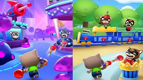 Talking Tom Blast Park New update Part 3 Gameplay Walkthrough