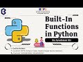 Built-In Functions in Python #btpskanpur #education #javadeveloper #technology