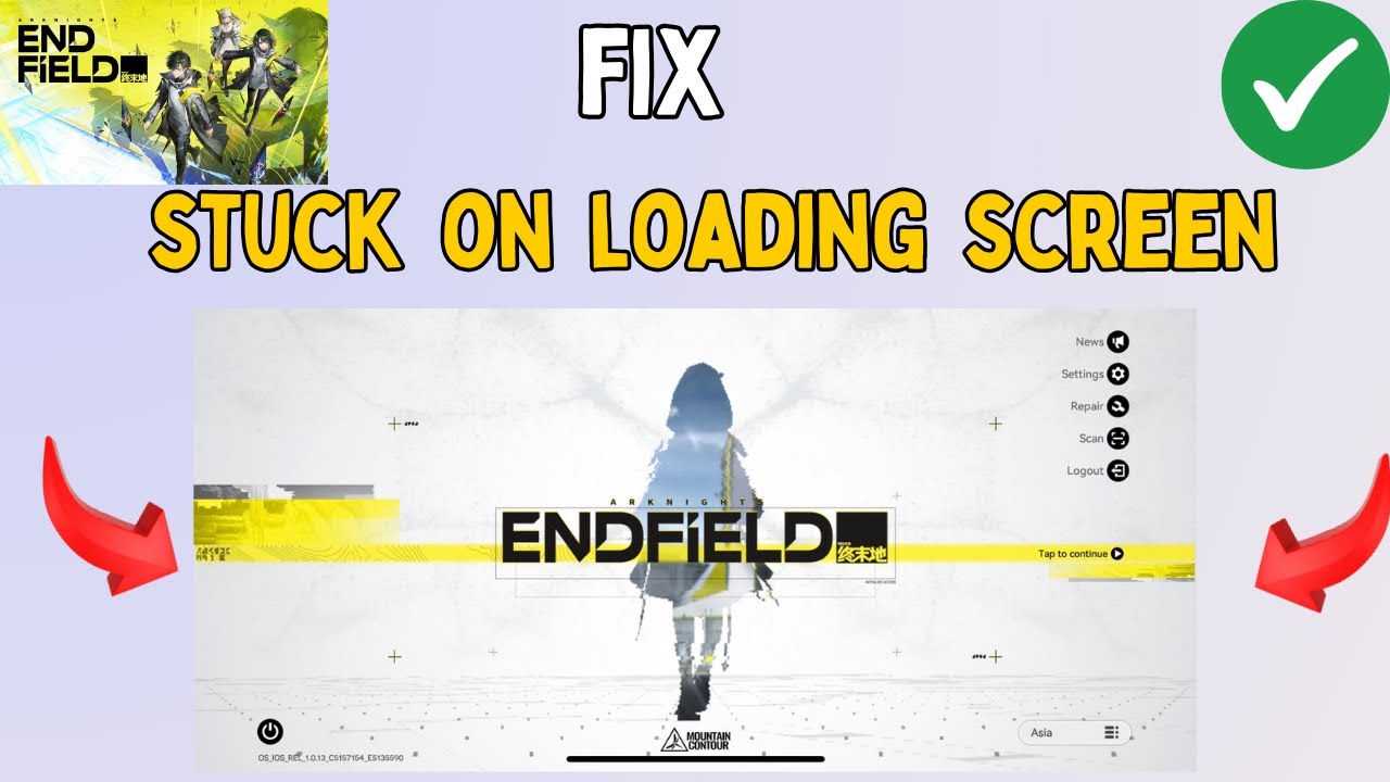 Fix Arknights Endfield Stuck on loading Screen - YouTube