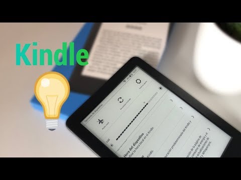 ebook kindle con luz integrada