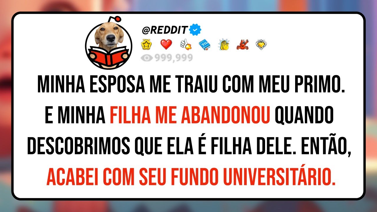 Minha esposa me traiu com meu primo. E minha filha me abandonou quando descobrimos que ela é...