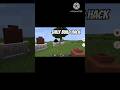 shelf build hack in Minecraft #shorts #gaming