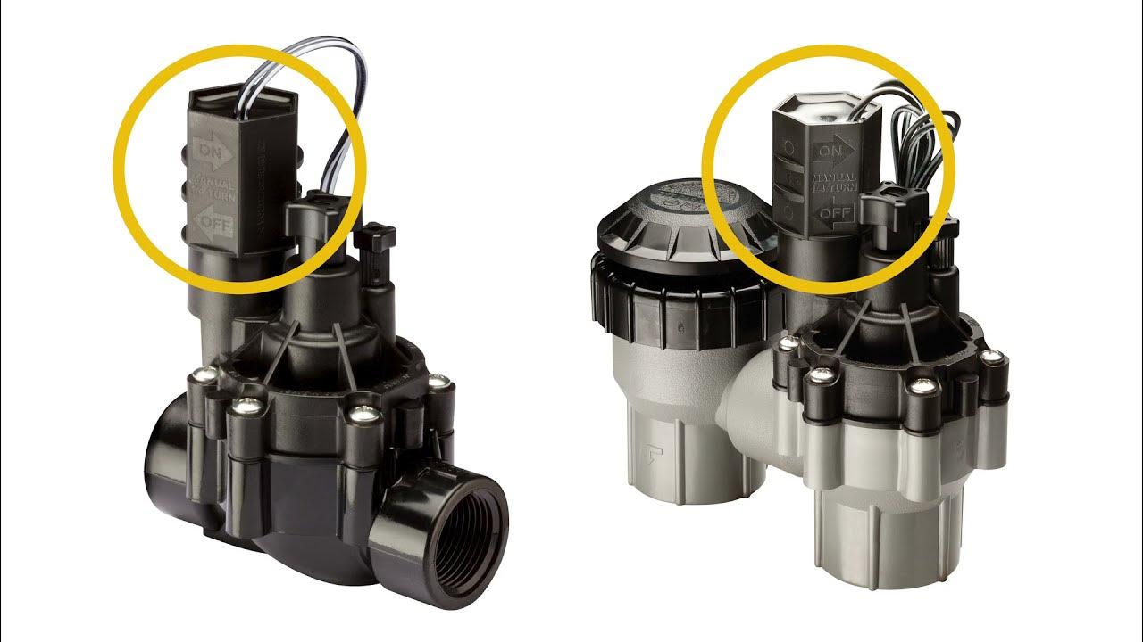 Replacing the solenoid rain bird residential valve troubleshooting