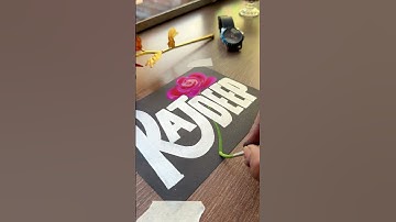 Comment your name 👍 #youtube #art #shorts #nameart