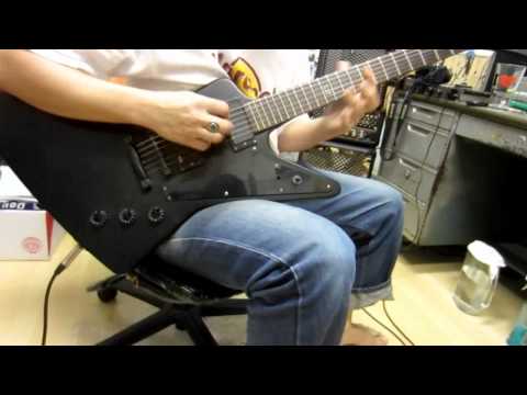 Epiphone Explorer Gothic Guitar Demo By Chatreeo