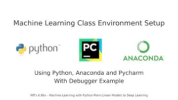 How to setup Python environment with miniconda and pycharm with debugger for machine learning class?