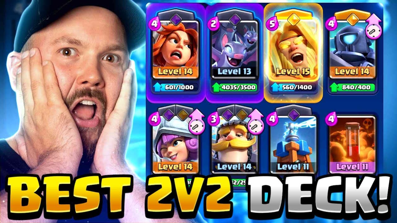 The BEST 2v2 Hero Deck in Clash Royale! - YouTube