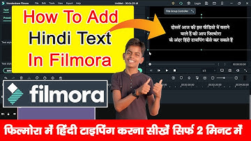 Filmora me hindi typing kaise kare | Filmora me hindi text kaise likhe | how to add hindi in filmora