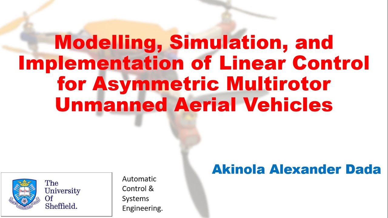 Modelling, Simulation and Implementation of Linear Control for asymmetric Multirotor UAVs