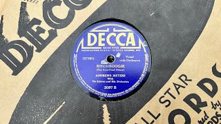 “Rhumboogie” - Andrews Sisters w/ Vic Schoen (1941) Decca 50 Gramophone