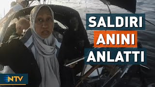 Son Dakika: Sumud Filosu&#39;ndaki Aktivistler Gemiye Düzenlenen Saldırıyı Canlı Yayında Anlattı | NTV