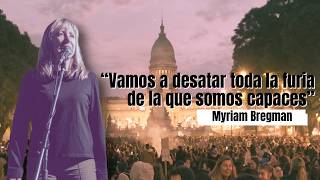 Myriam Bregman Before Thousands At Ni Una Menos we Are Going To Unleash All The Fury We Are Cap