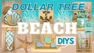 🐬 6 New SHORE LIVING Dollar Tree DIYS! Beach, Coastal or Summer DIY & Hacks 2023