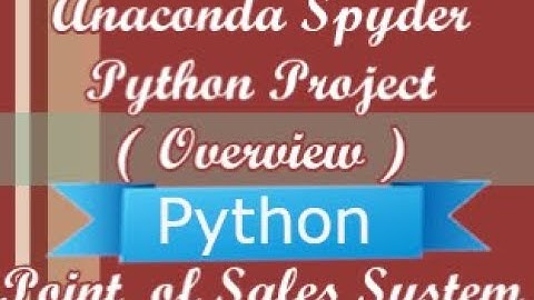 Python Projects for Beginners. Customer Billing System (with voice). Anaconda Spyder. Coding.
