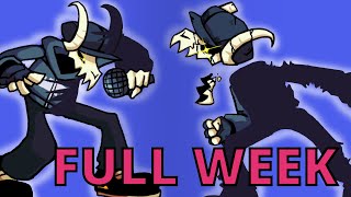 Video thumbnail of "Friday Night Funkin Tabi Ex vs Evil Boyfriend FULL WEEK"