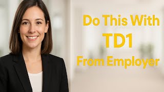 Personal tax credit form TD1 Net Worth