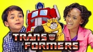 Kids React to Old Transformers Vs. New Transformers