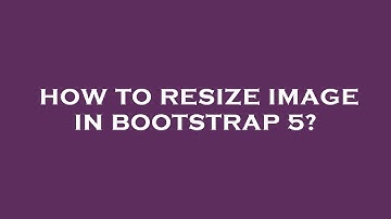 How to resize image in bootstrap 5?