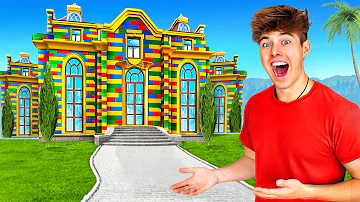 $1 vs $100,000 Lego House!