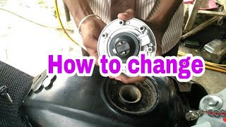 How to change petrol tank lock