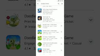 Doodle Cricket game download kaise kare #shortsvideo screenshot 1