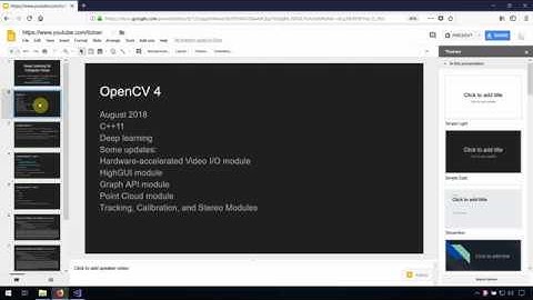 3 - OpenCV 4 , Deep Learning for Computer Vision