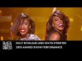 Kelly rowland and sevyn streeter perform at the 2013 bgr awards  black girls rock