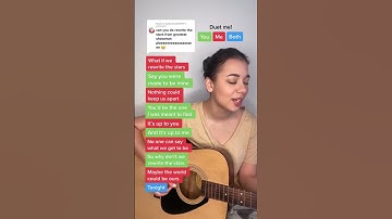 Thumbnail of rewrite the stars - the greatest showman 🎤 #karaoke #duet #rewritethestars