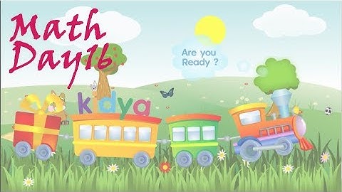 Math for Babies - Day 16 Afternoon Session 1 Glenn