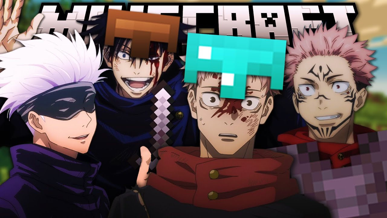 Los Jujutsu Kaisen JUEGAN MINECRAFT!
