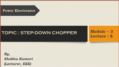 Step Down Chopper
