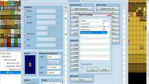 Rpg maker vx - how to make a shop