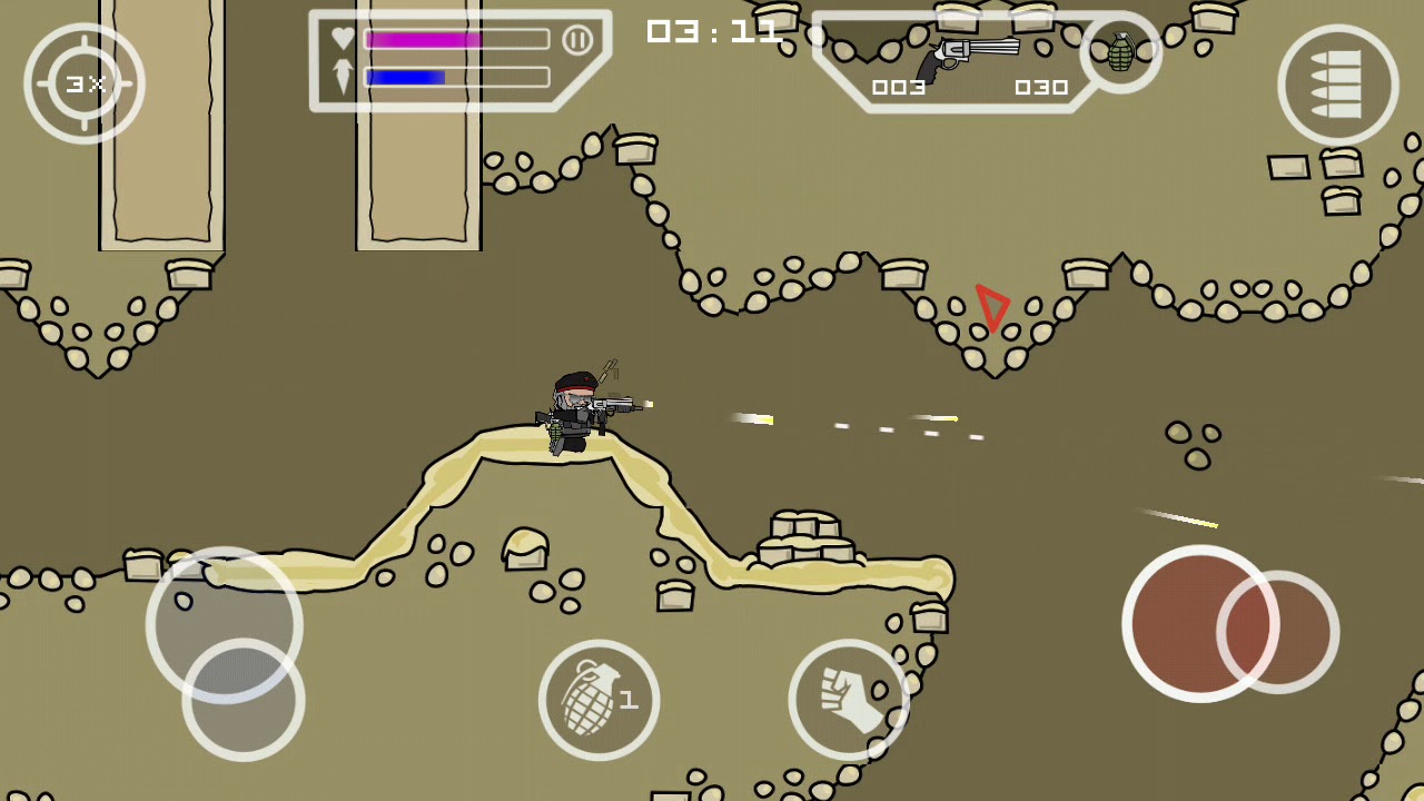 Mini Militia Catacombs Gameplay[No Hack]