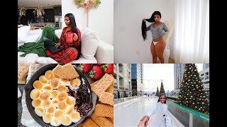 Ice Skating Date, Skims Try On Haul, Tik Tok S’mores Dip and MORE | December with De’arra