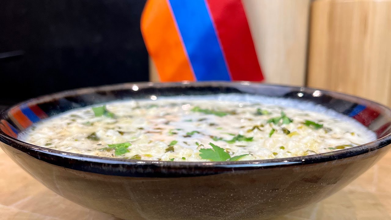 Soupe Arménienne au yaourt d'Anais