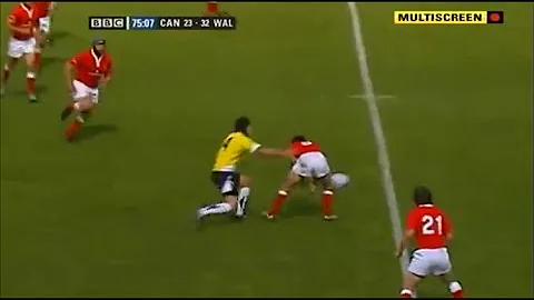 Super skill from Ed Fairhurst vs Wales 2009